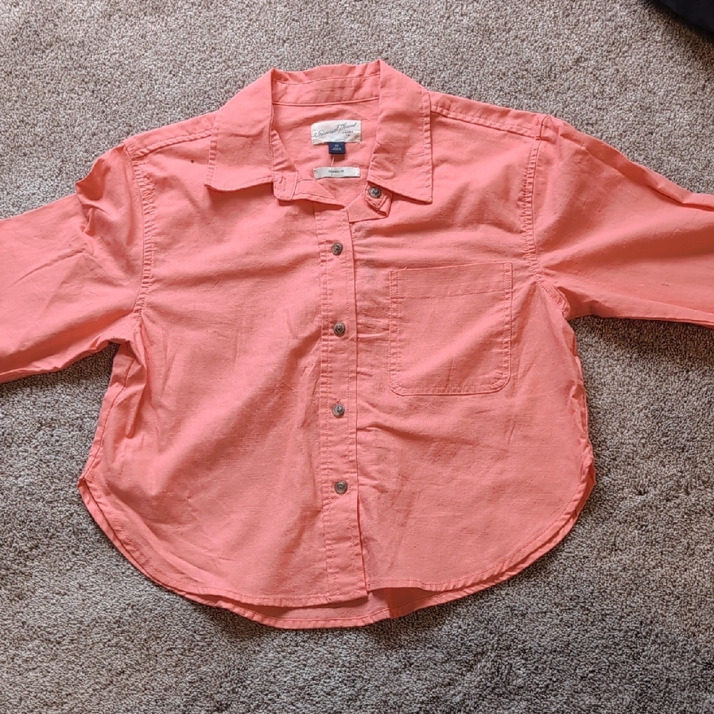 OshKosh B'gosh Coral Button-Down Shirt